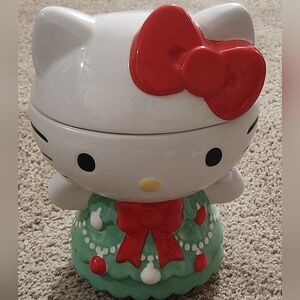 NWT ceramic Hello Kitty cookie jar